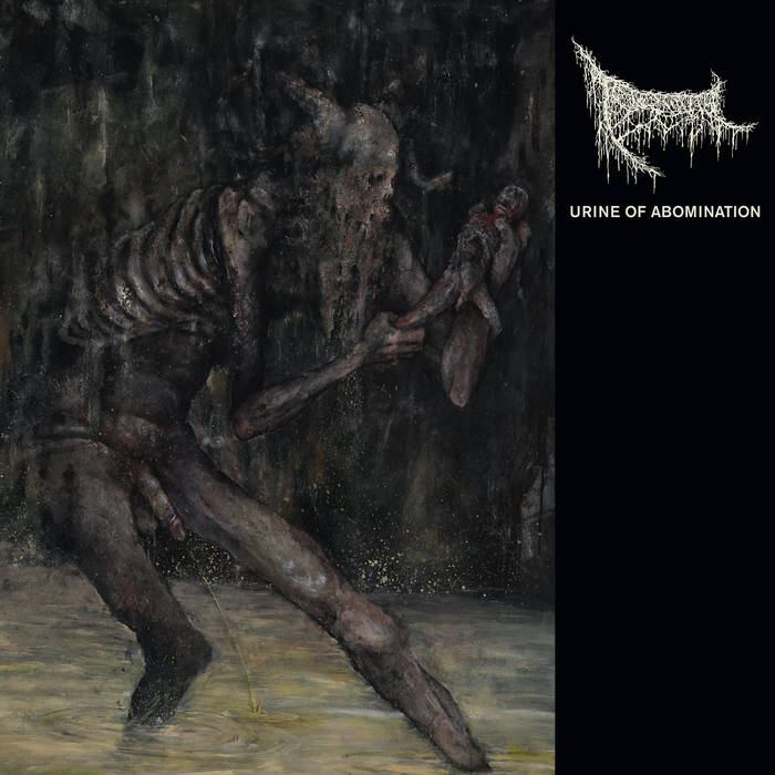 triumvir foul – urine of abomination lp (restock/yellow vinyl)