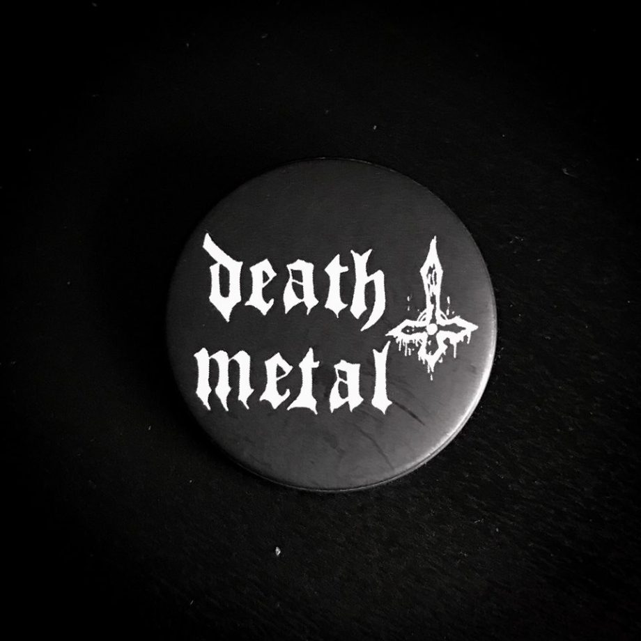 DEATH METAL - Pin