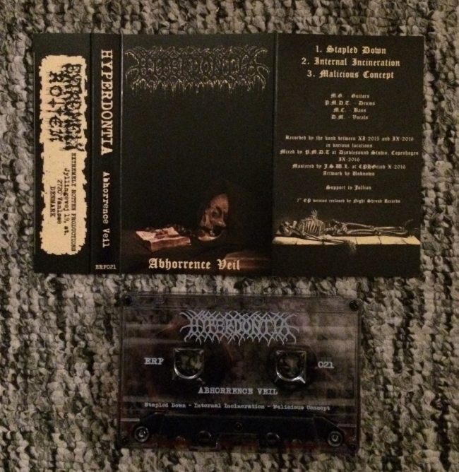 Hyperdontia - "Abhorrence Veil" MC