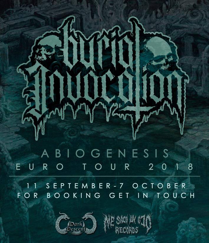 Burial Invocation 2018 bookings