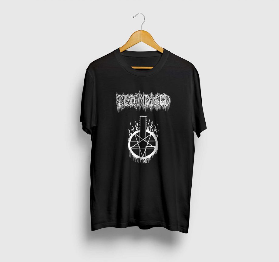 Decomposed logo t-shirt