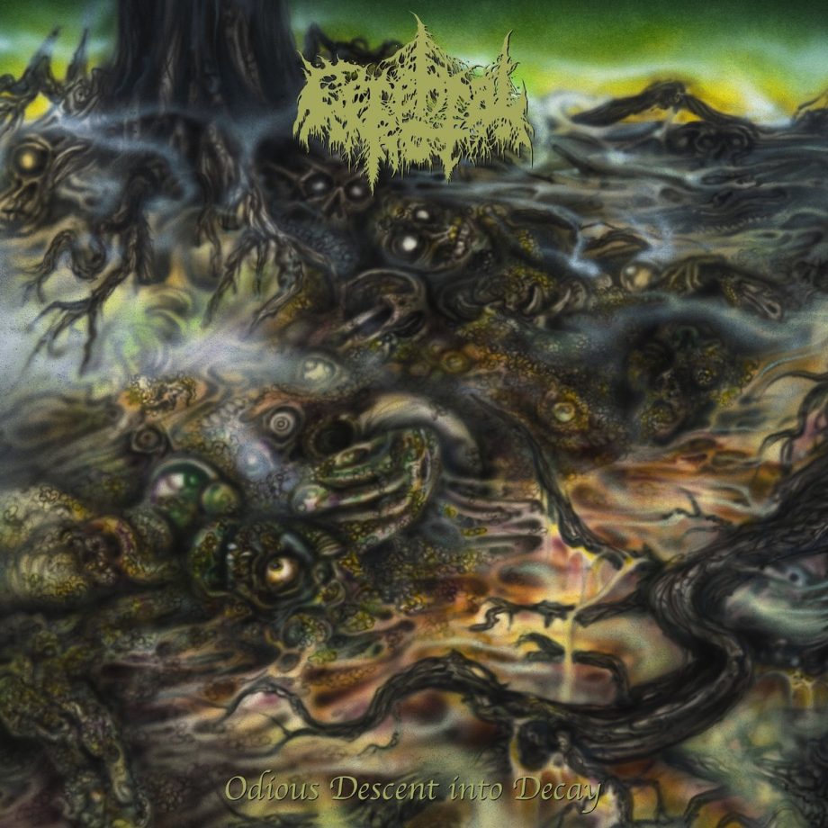 CEREBRAL ROT – Odious Descent Into Decay LP (Restock - Splatter)