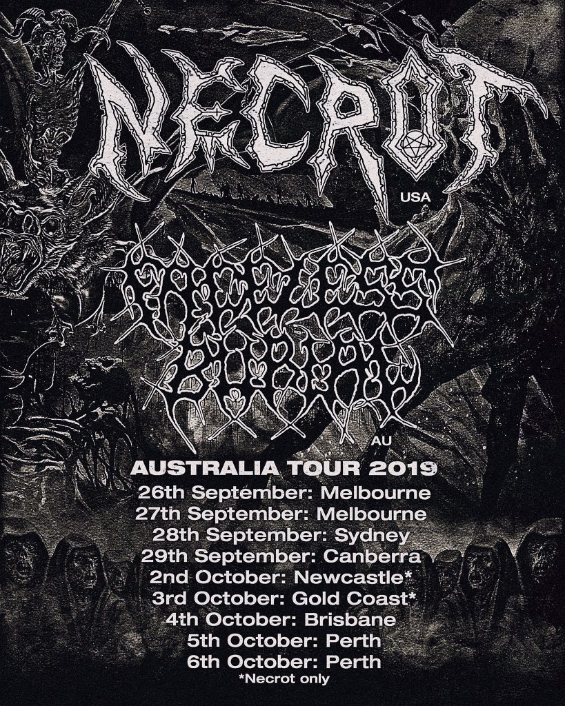 Necrot / Faceless Burial Australian Tour 2019
