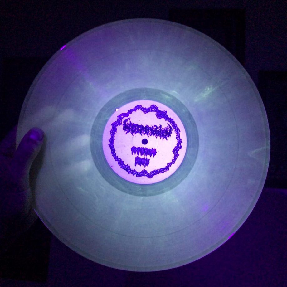Wormridden glow in the dark vinyl record