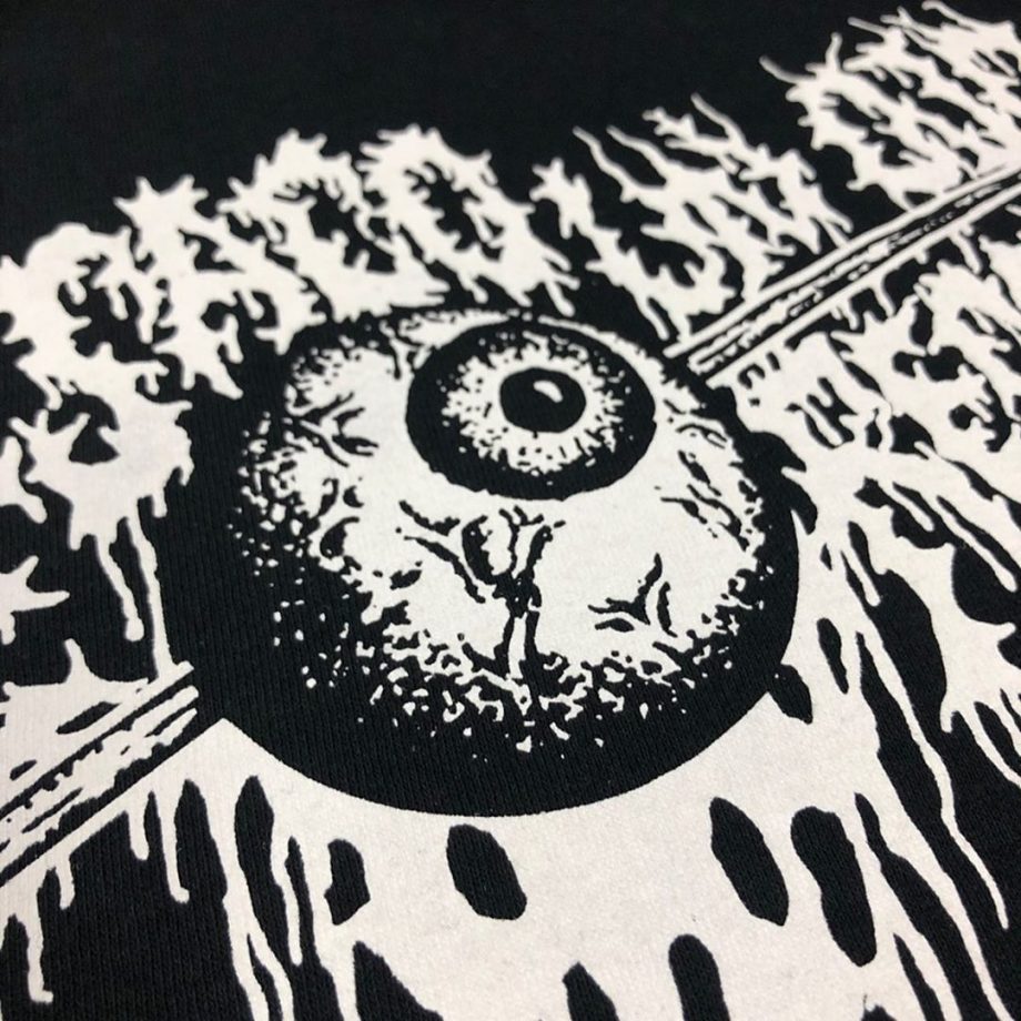 Me Saco Un Ojo Records eyeball logo print