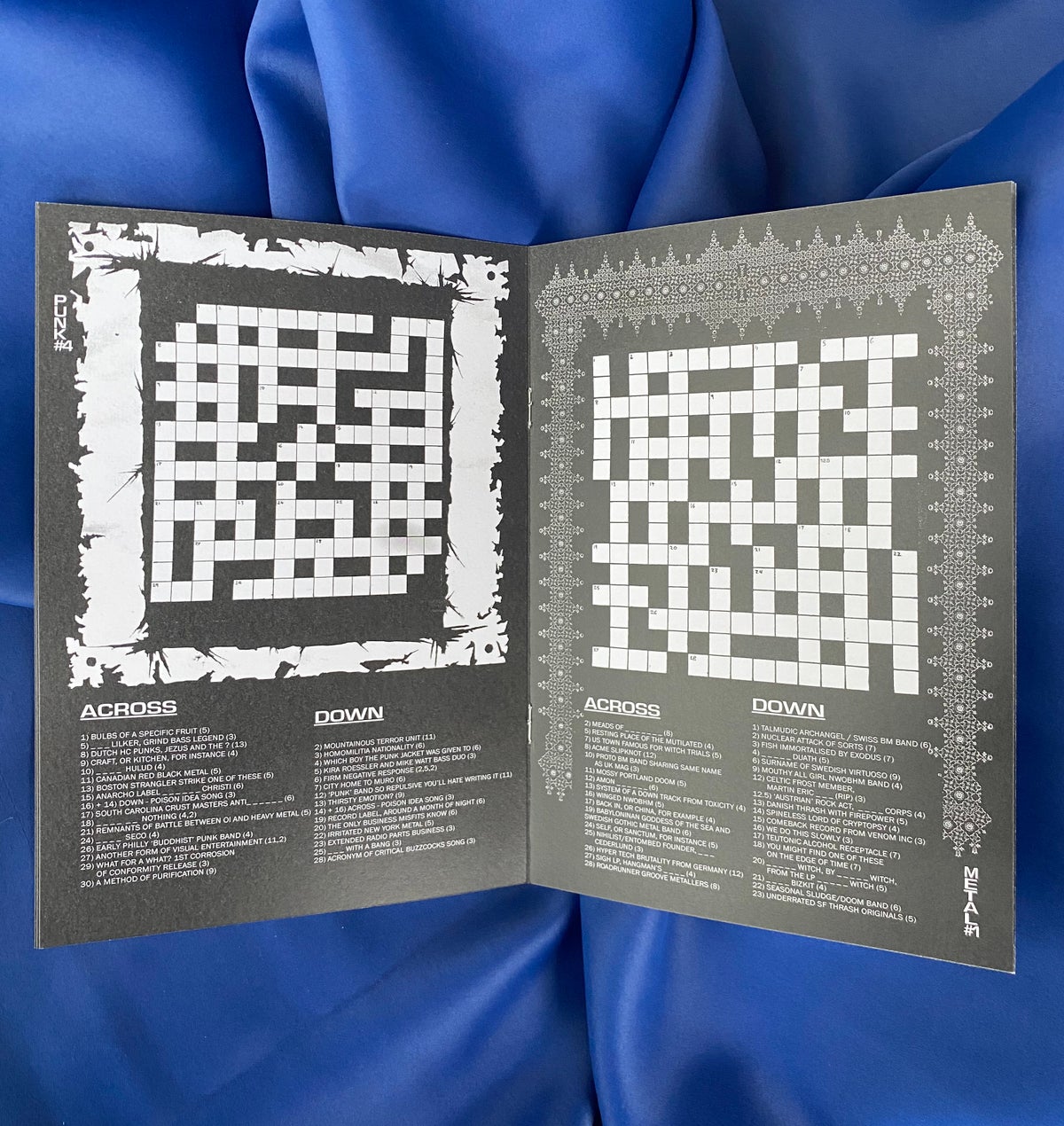 PUNK METAL CROSSWORD COLLECTION Me Saco Un Ojo Records PUNK METAL CROSSWORD COLLECTION Me Saco Un Ojo Records