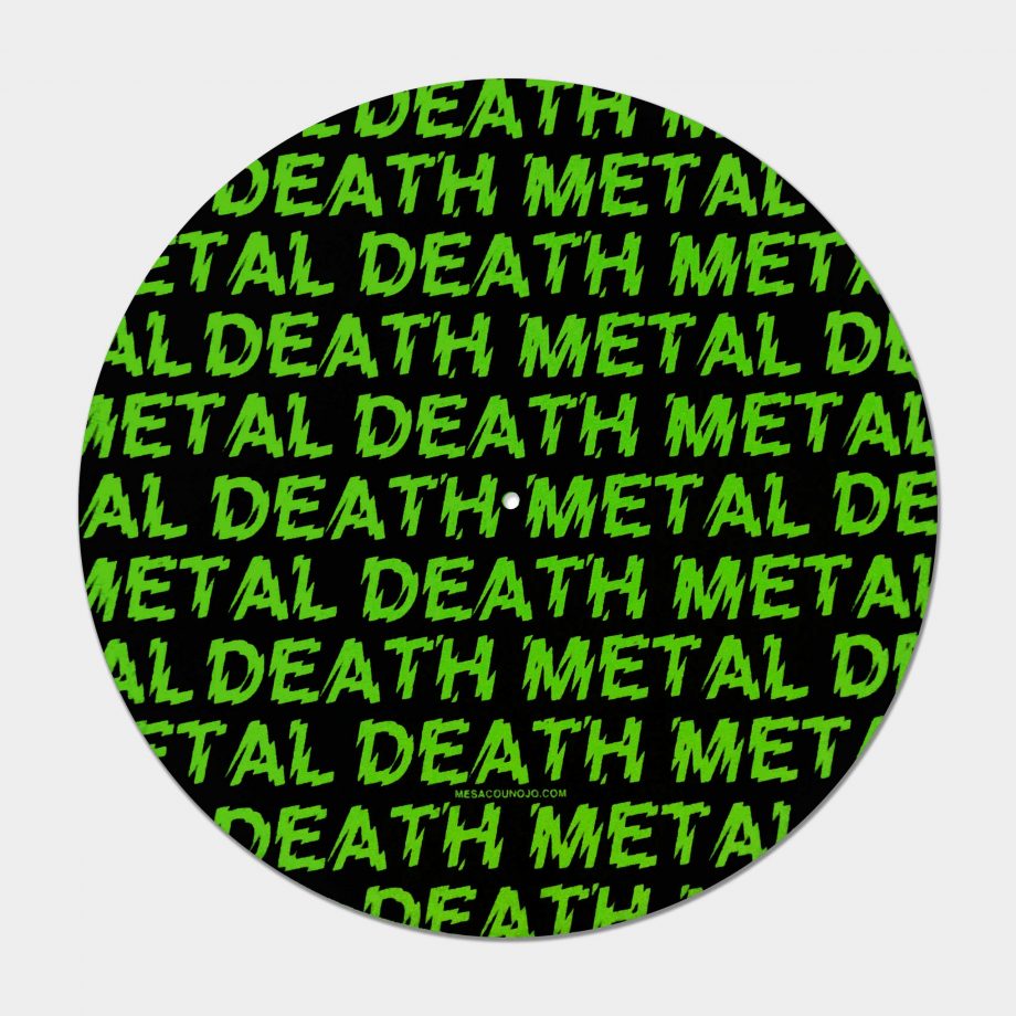 Death Metal Slipmat in green