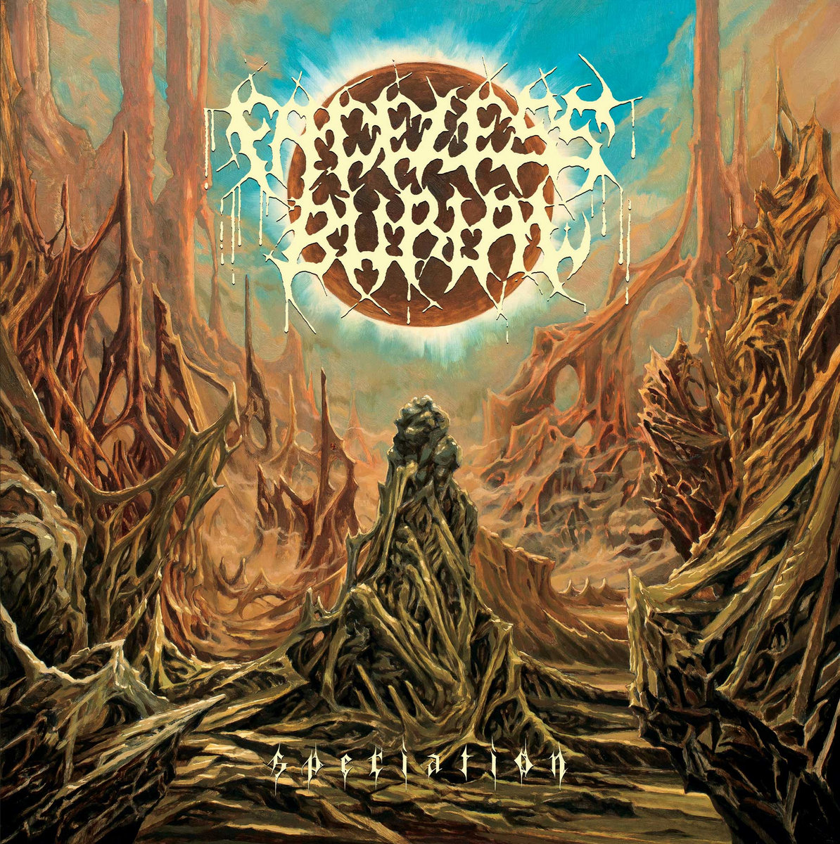 Faceless Burial – Speciation LP front cover
