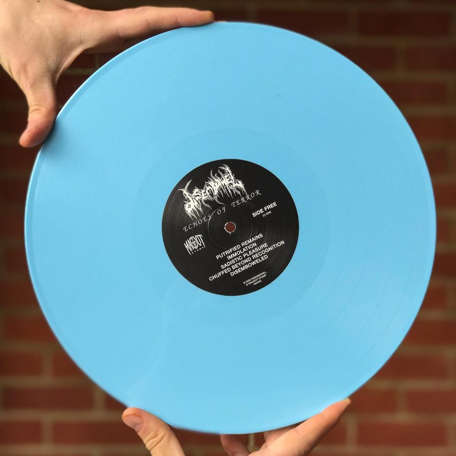 Disembowel - Echoes of Terror LP (Blue Vinyl)