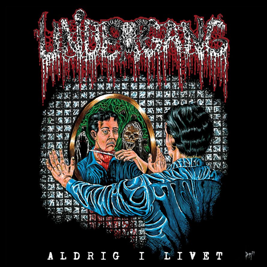 Undergang album artwork for Aldrig I Livet