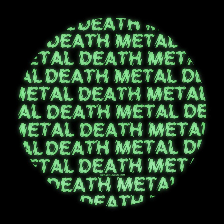 Death Metal Slipmat – Glow in the Dark