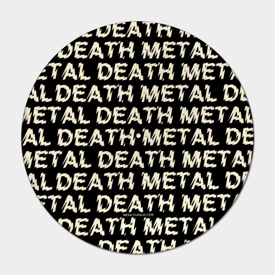 Death Metal Slipmat – Glow in the Dark
