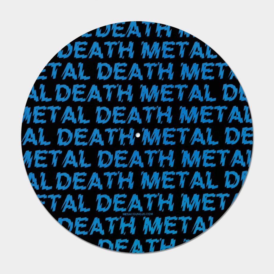 Death Metal Slipmat – Blue