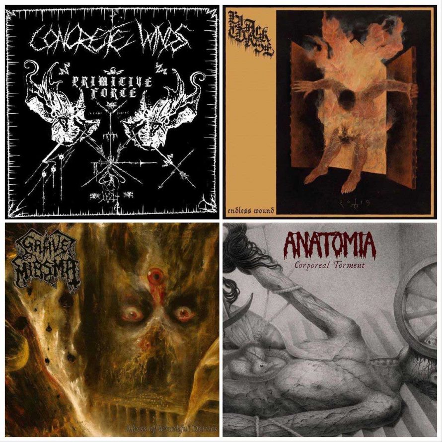 Concrete Winds, Black Curse, Grave Miasma, Anatomia