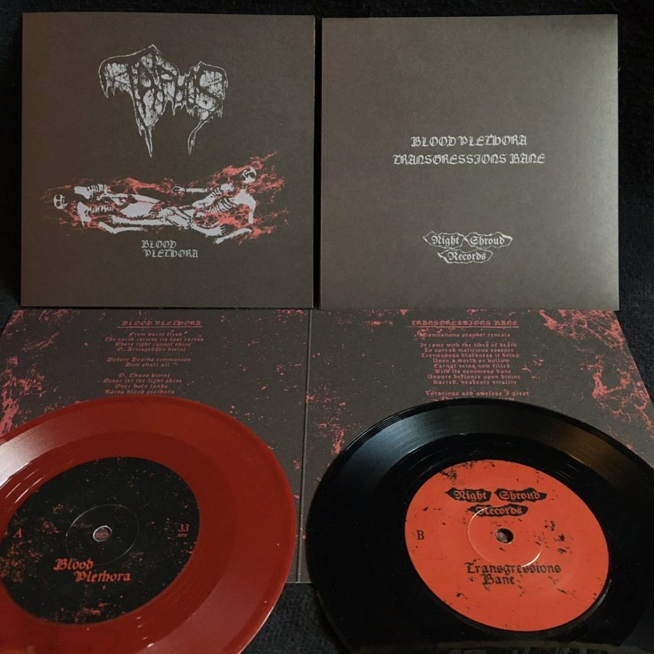 TAPHOS - Blood Plethora 7''