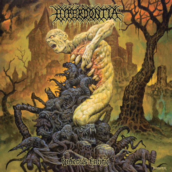Hyperdontia 'Hideous Entity' album artwork