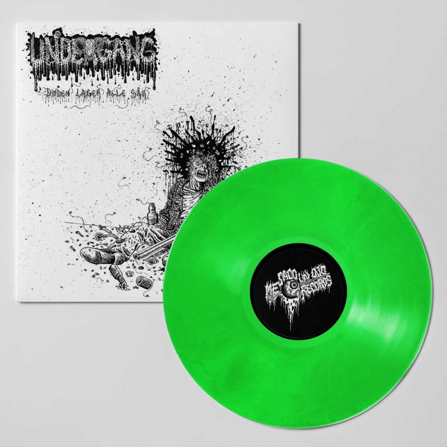UNDERGANG - Døden læger alle sår DLP (apple green re-press)