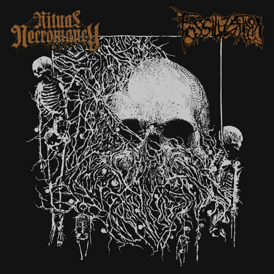 Ritual Necromancy / Fossilization - Split LP