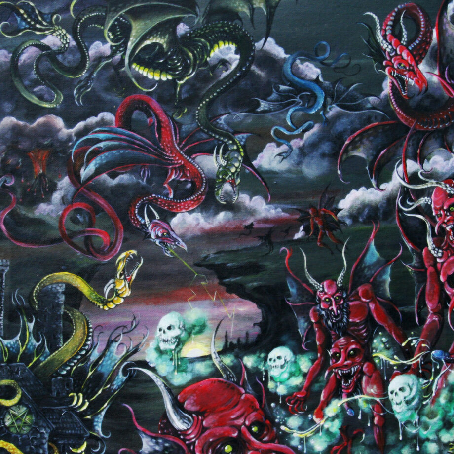 Daeva - Through Sheer Will And Black Magic​.​.​. LP