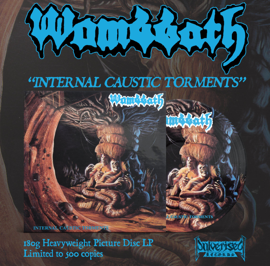 Wombbath - Internal Caustic Torments Picture disc