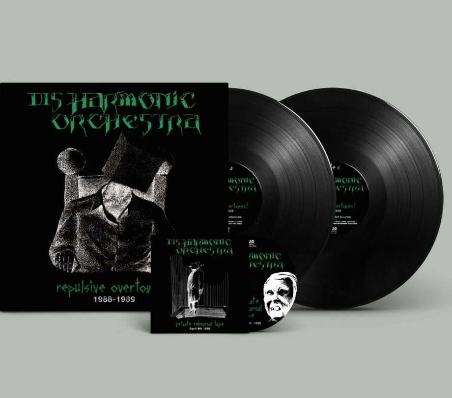 DISHARMONIC ORCHESTRA “Repulsive overtones?  1988-1989” 2xLP+CD
