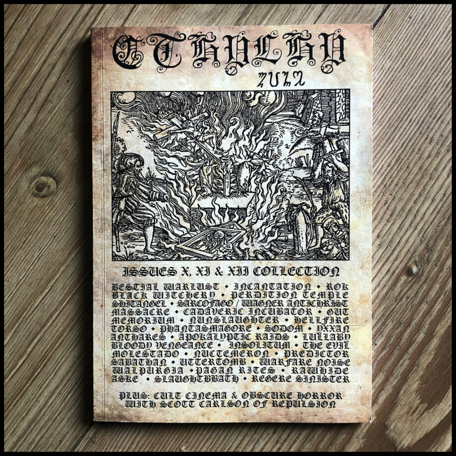 CTHULHU ZINE collection 4 (Issues 10, 11 & 12)