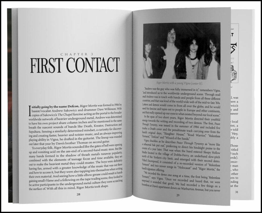 INTO EVERLASTING FIRE: The Official History of IMMOLATION hardback (Restock)