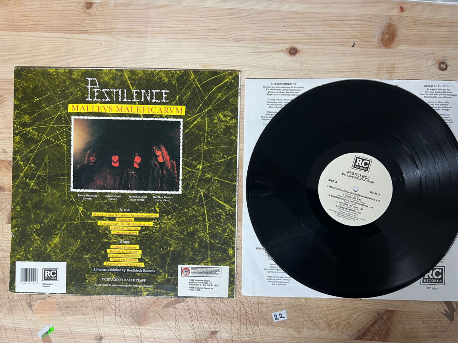Pestilence – Malleus Maleficarum LP