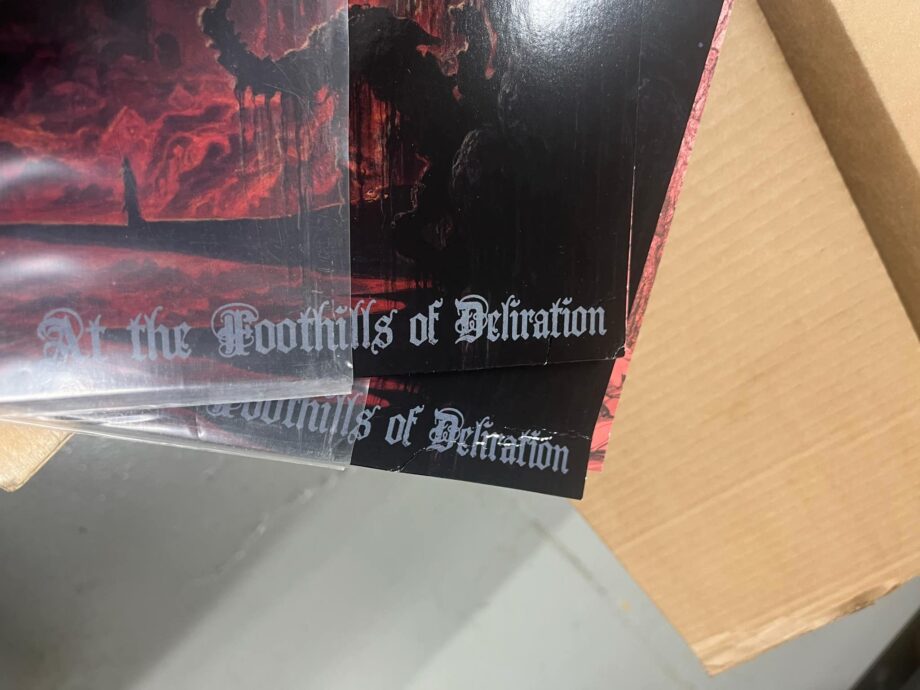 Faceless Burial - At The Foothills Of Deliration LP (Damage sleeve)