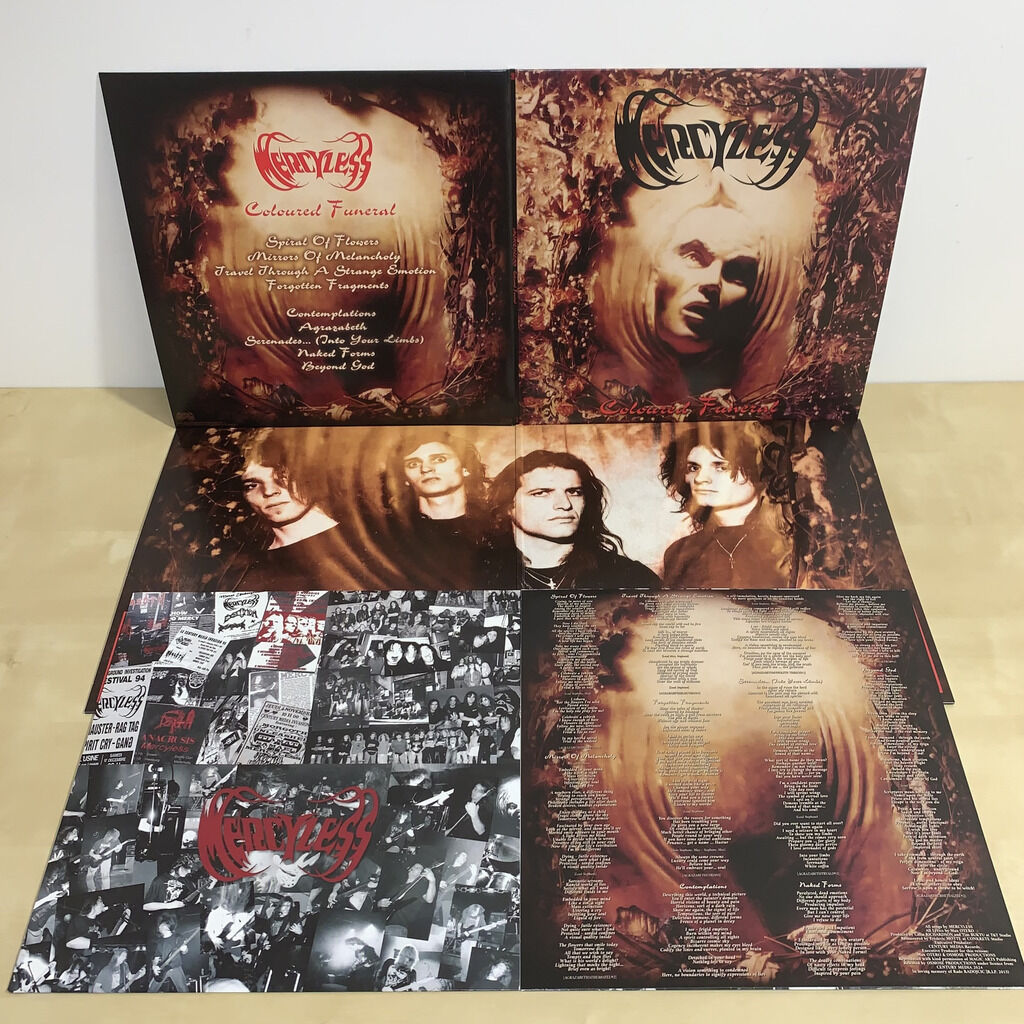 MERCYLESS - Coloured Funeral LP (Bloodred Vinyl)