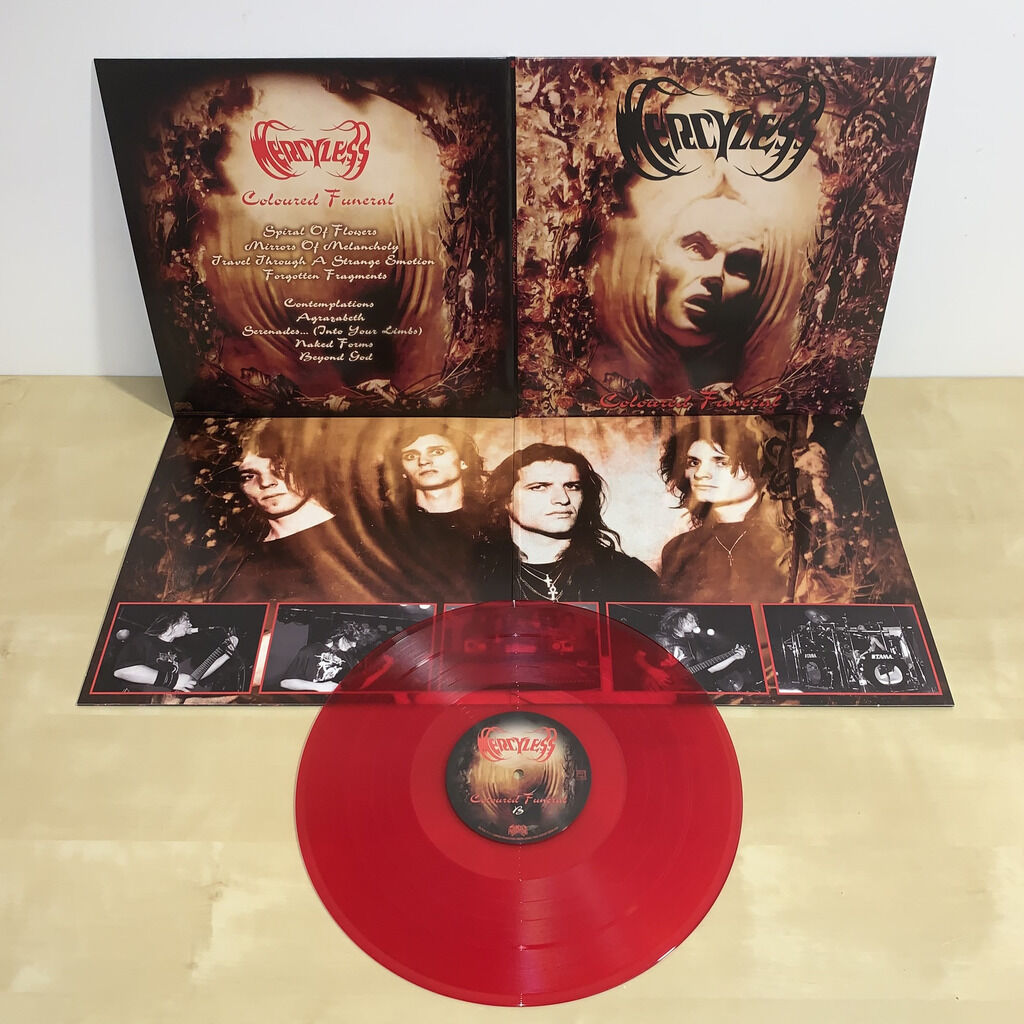 MERCYLESS - Coloured Funeral LP (Bloodred Vinyl)