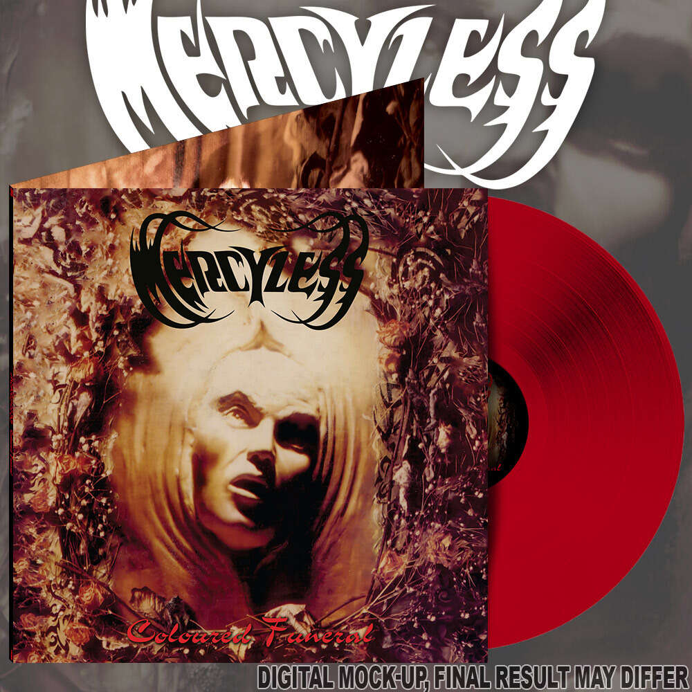 MERCYLESS - Coloured Funeral LP (Bloodred Vinyl)