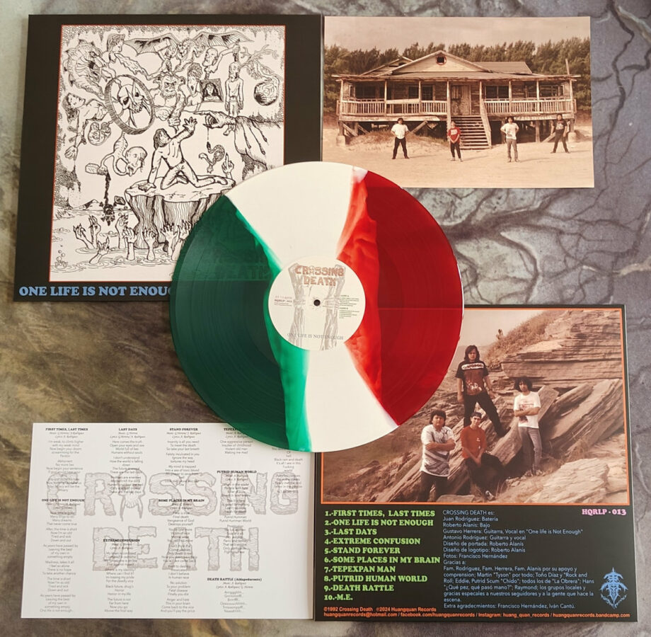 Crossing Death – One Life Is Not Enough LP