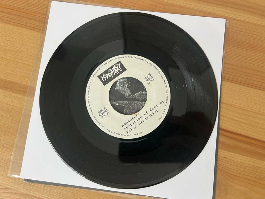 Sinister / Monastery - Split 7''