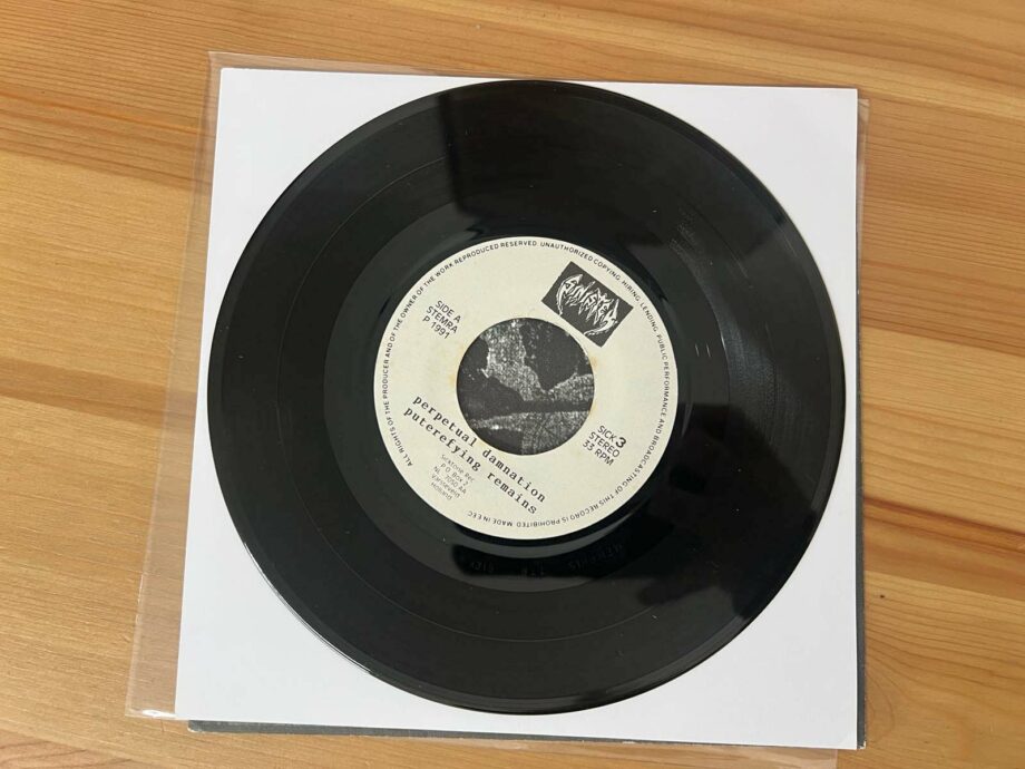 Sinister / Monastery - Split 7''