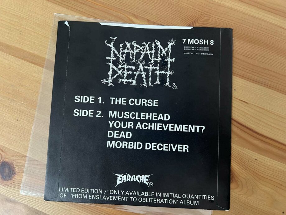 Napalm Death – The Curse 7''