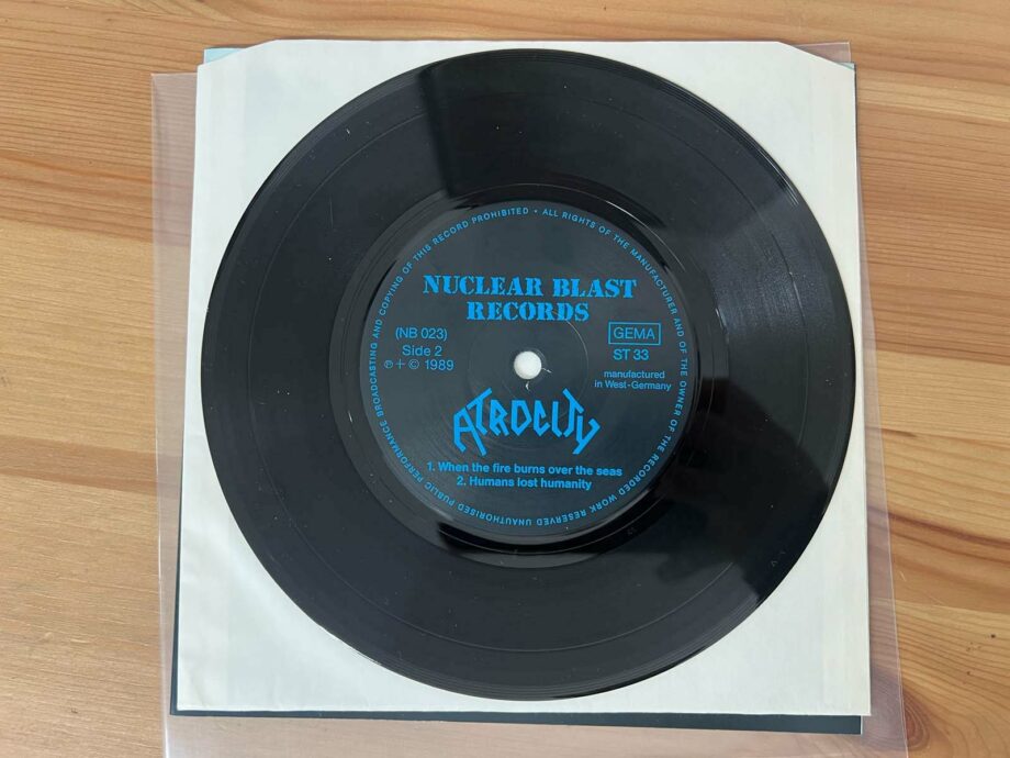 Atrocity – Blue Blood 7''