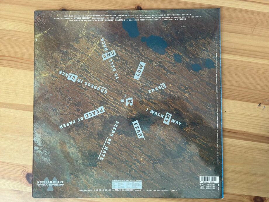 Gorefest – Erase LP