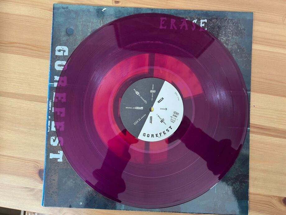 Gorefest – Erase LP