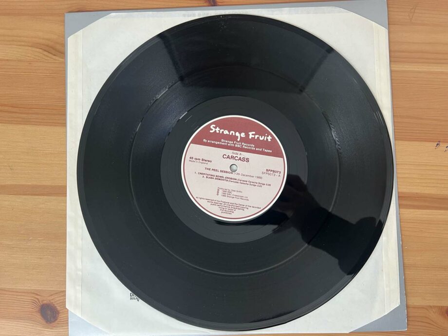 Carcass ‎– The Peel Sessions 12''