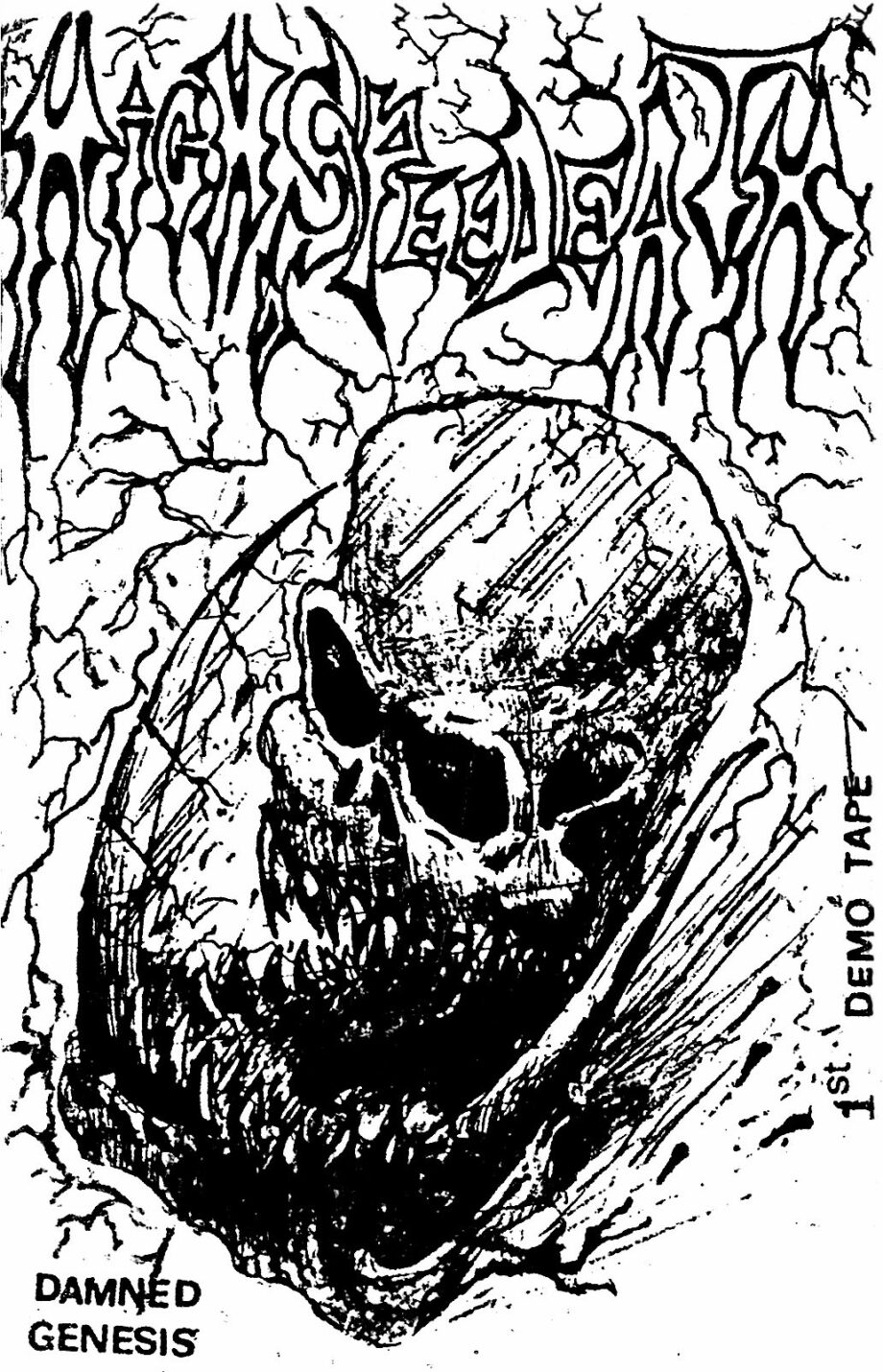 HIGH SPEED DEATH - Damned Genesis TAPE