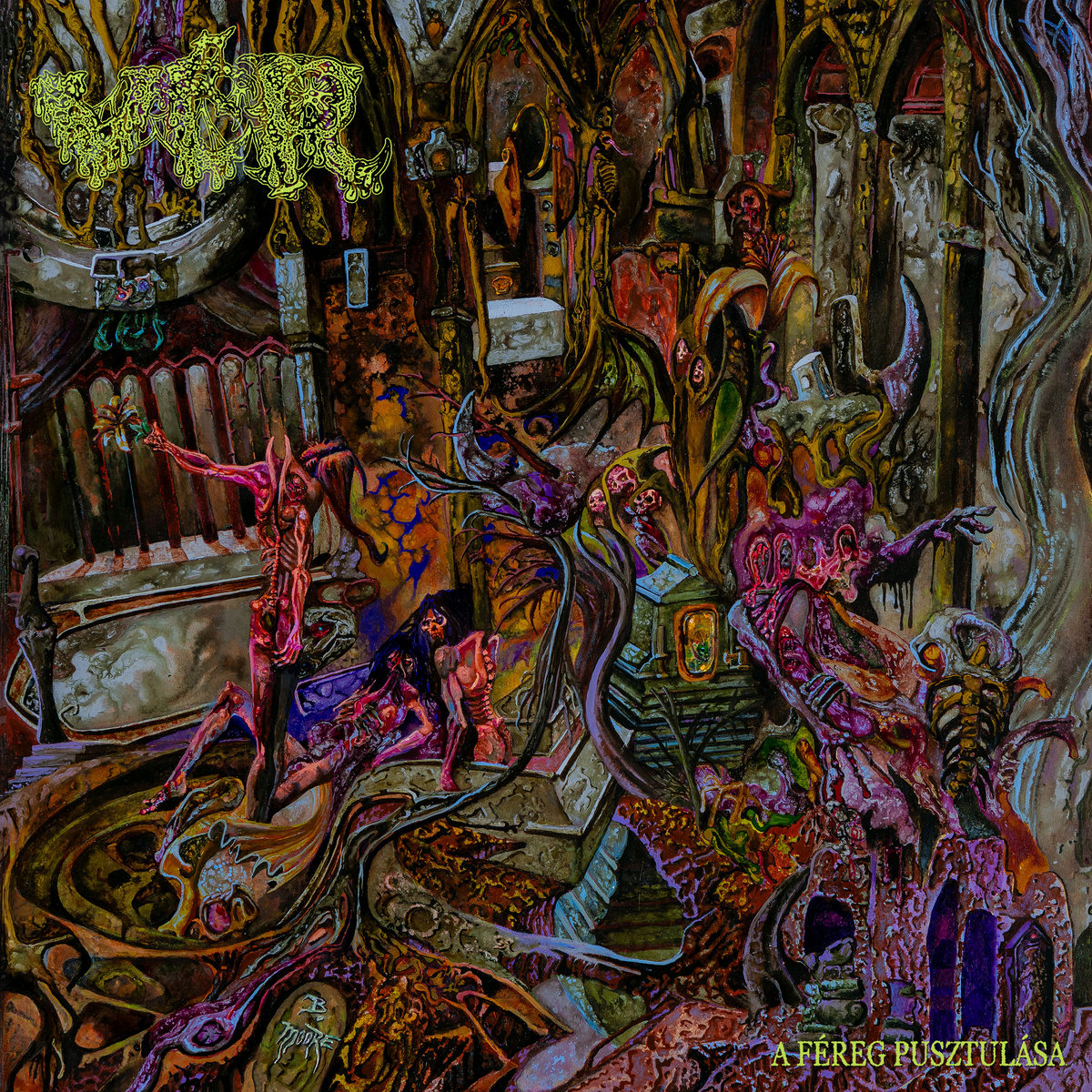 Vér – A Féreg Pusztulása album art